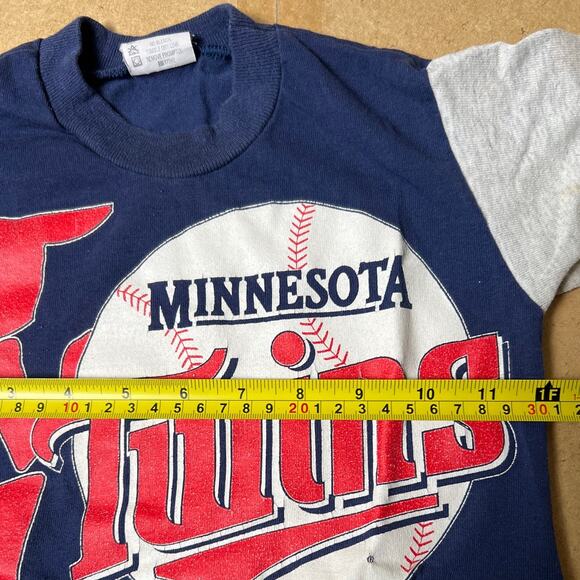 Vintage Minnesota Twins Baby 18 Months Made In USA One Piece - Picture 5 of 6